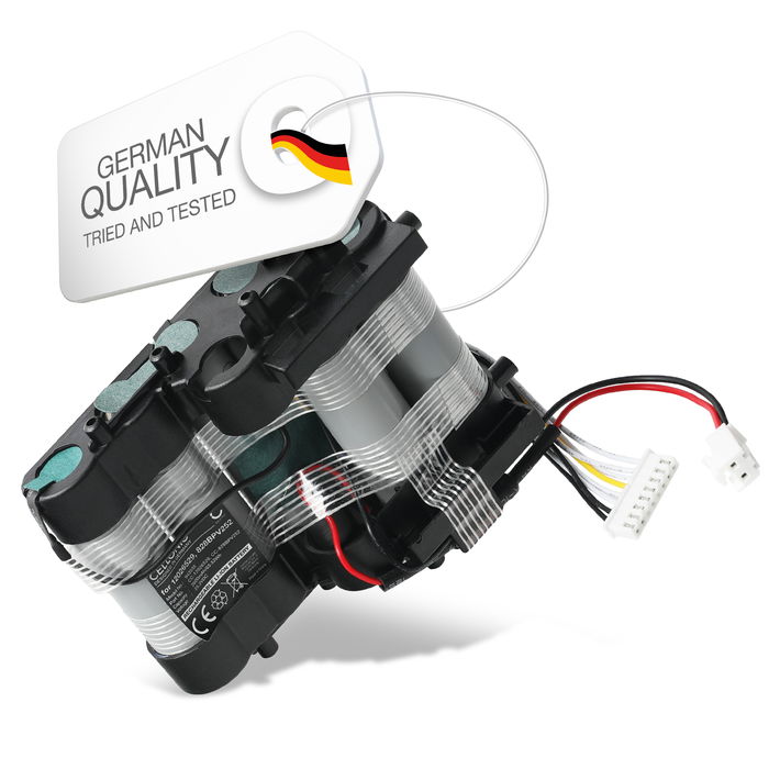 Battery for Bosch Flexxo 2-in-1, 828BPV252, BCH3P255, BCH3K255/03, BCH3P255/03 2600mAh from CELLONIC