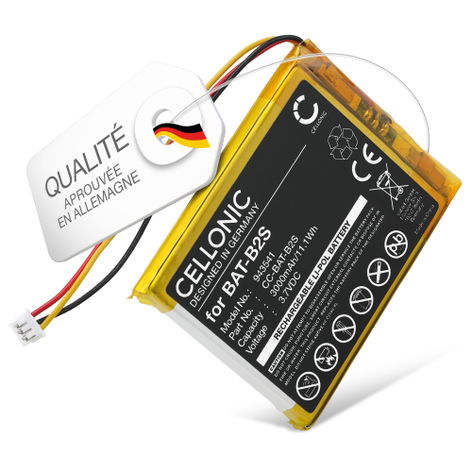 Batterie pour Arenti Ainanny; Boifun 6T; VB805; 2S; 2TM; 5S Arenti Ainanny, Boifun 6T, VB805 (3000mAh, 3.7V) de CELLONIC