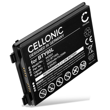 1x Batterie pour Lecteurs de Codes-Barres Newland MT93 Megattera BTY95L (5000mAh, 3.85V) de CELLONIC