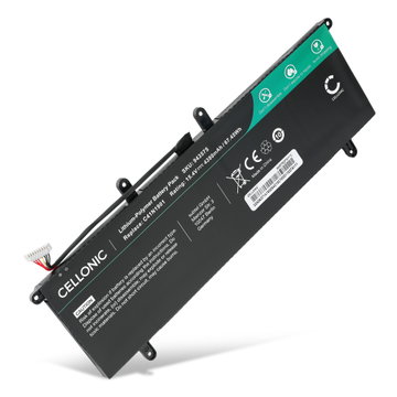 Batterie pour ASUS UX481F, Zenbook Duo UX481F, Duo UX481FA, Duo UX481FL, UX481FA, UX481FL, C41N1901 15.4V 4380mAh de CELLONIC