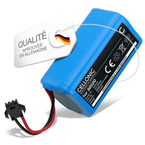 Batterie pour Aspirateurs Cecotec Conga 7490 Ultimate Genesis, Home Genesis 88520 (2600mAh, 14.4V) de CELLONIC