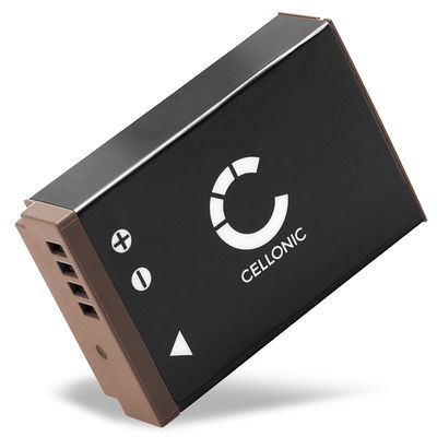 Batterie avec Type-C input pour Canon EOS 100D, EOS Kiss X7, EOS M, EOS M10, EOS M100, EOS M2, EOS M50 LP-E12 (750mAh, 7.4V) de CELLONIC
