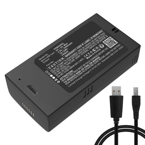 Batterie pour Imou Cell 2 FRB20 (5200mAh, 3.6V) + Câble USB de CELLONIC