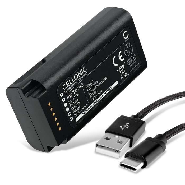 Eufy Video Doorbell E340 Batterie 6500mAh de Cellonic