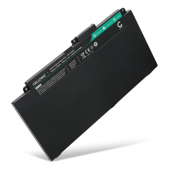 Batterie pour HP ProBook 650 G4, 640 G4, 645 G4, CD03, CD03XL 11.4V 4200mAh de CELLONIC