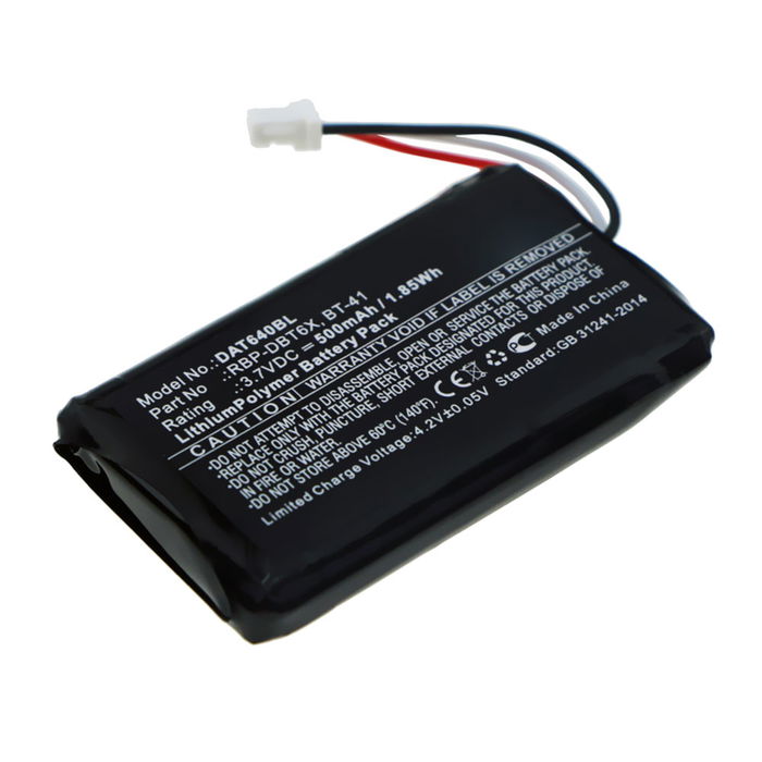 Batterie pour Datalogic Rida DBT6400 500mAh 3.7V de CELLONIC