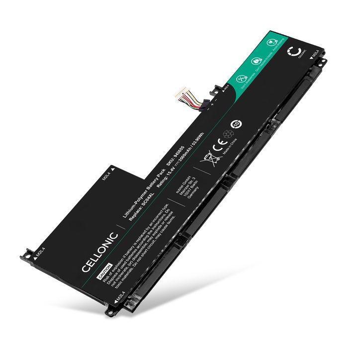 1x Battery for HP Envy 14-EB, SC04XL, HSTNN-IB9R, M07392-005, TPN-Q252 15.4V 3500mAh from CELLONIC