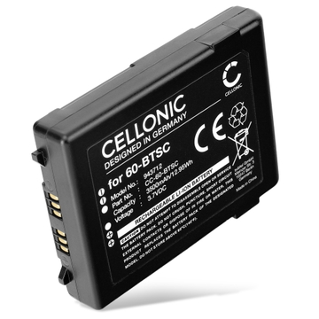 1x Batterie pour Lecteurs de Codes-Barres Point Mobile PM60 60-BTSC (3500mAh, 3.7V) de CELLONIC