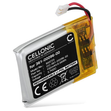 Batterie Garmin Fenix 5S, Fenix 5S Plus 361-00096-00 (150mAh, 3.7V) de CELLONIC
