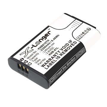 Battery for Kenwood PKT-300, TK-3601D, NX-P500 KNB-81L 3.6V 2350mAh Lithium Ion from CELLONIC