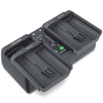 Chargeur double USB (EN-EL4, EN-EL4a) pour Nikon D3, F6, D3s, D2X + 1m de CELLONIC