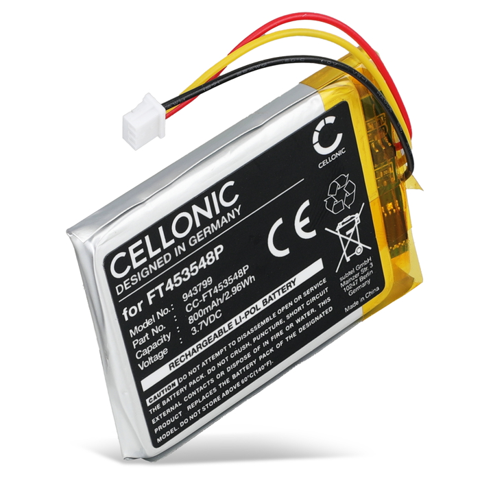 Batterie Babymoov A014414, A014415, Babyphones YOO SEE, YOO ESSENTIAL YOO SEE, YOO ESSENTIAL (800mAh, 3.7V) de CELLONIC