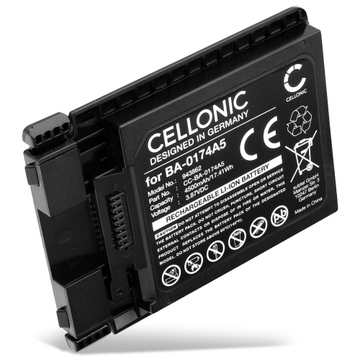 1x Batterie pour Lecteurs de Codes-Barres Cipherlab RS38 BA-0174A5 (4500mAh, 3.87V) de CELLONIC