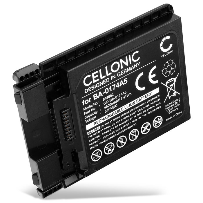 Batterie pour Cipherlab RS38 4500mAh 3.87V de CELLONIC
