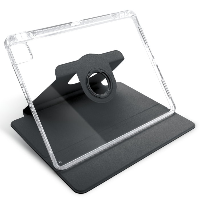 CELLONIC Coque iPad Rotative 360 avec Rabat, pour iPad Air 13/Pro 12.9, Noir