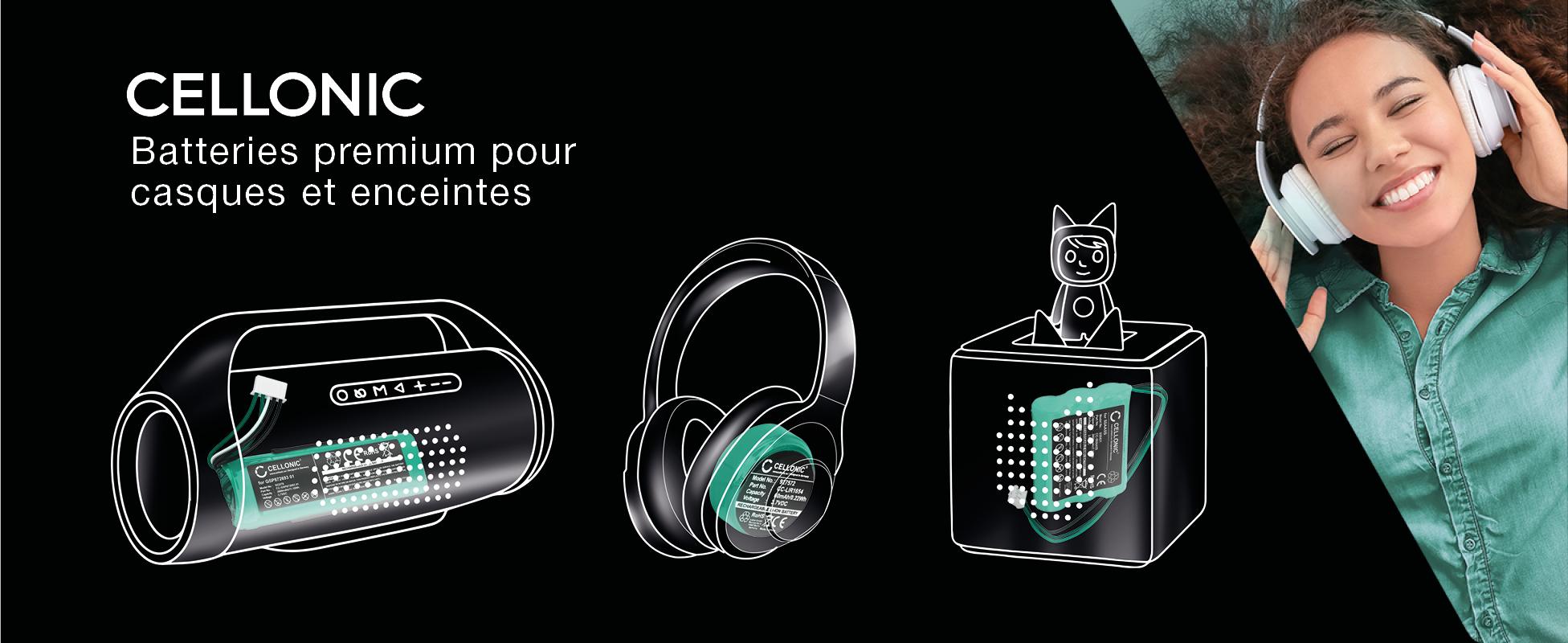 Batterie 6000mAh Batterie Aibatt 6000 MAh Pour JBL Charge 3